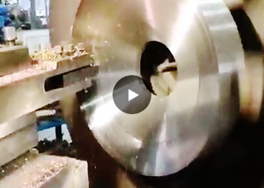 Slurry pump cover machining